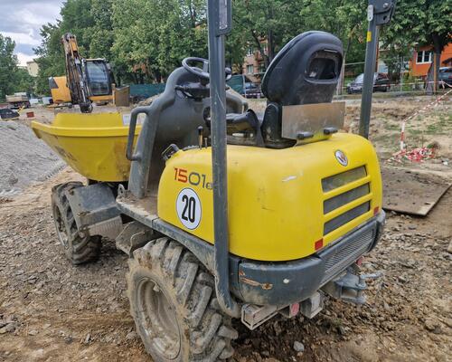 Dumper damper kolový WACKER NEUSON 1501.