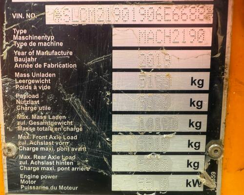 DUMPER THWAITES MACH2190 