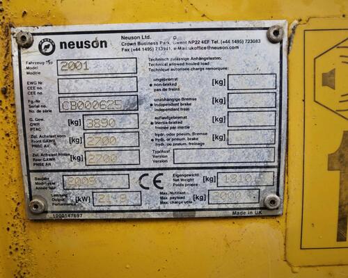 WACKER NEUSON  2001 HYDROSTAT