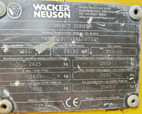 WACKER NEUSON 3001