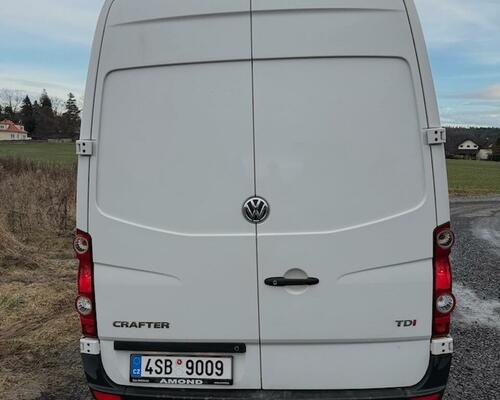 VW crafter - servisní vozidlo - výbava sortimo 