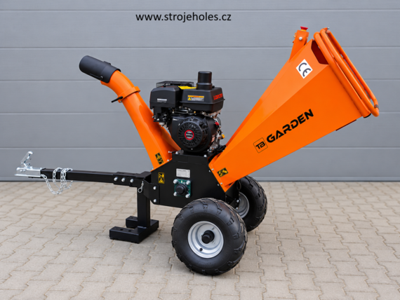 Benzínový štěpkovač TB Garden GS1500 15 HP 12 cm