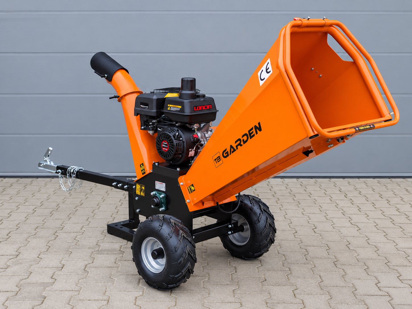 Benzínový štěpkovač TB Garden GS1500 15 HP 12 cm