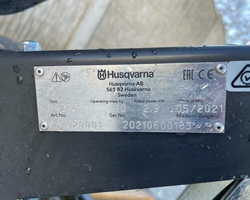Hladička betonu HUSQVARNA BG245