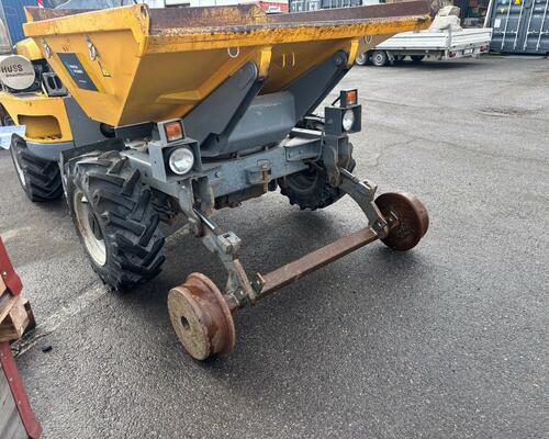 Kolový dumper 2.7tuny na koleje / 3stranný