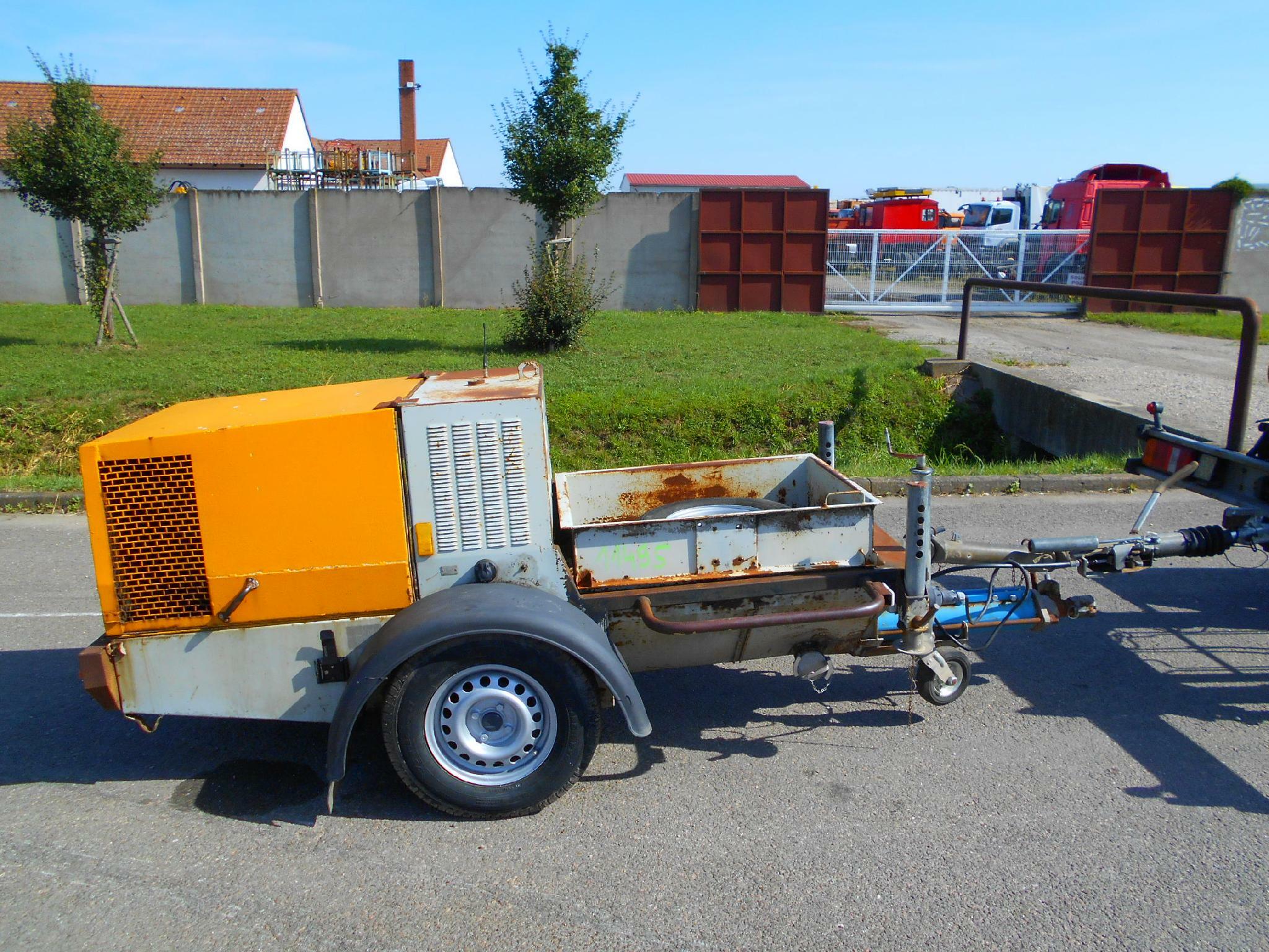 Pumpa přívěs Putzmeister