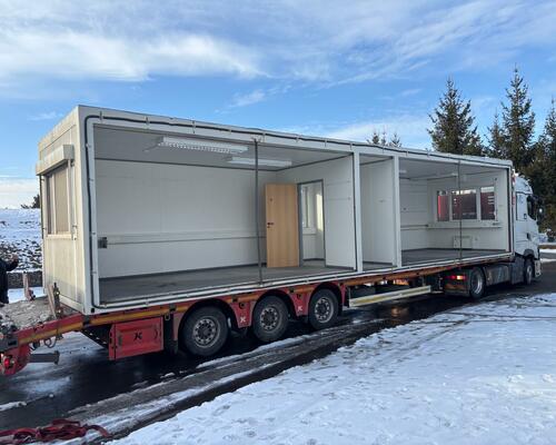 Stavební / obytný kontejner 12x3m / pro Váš projekt