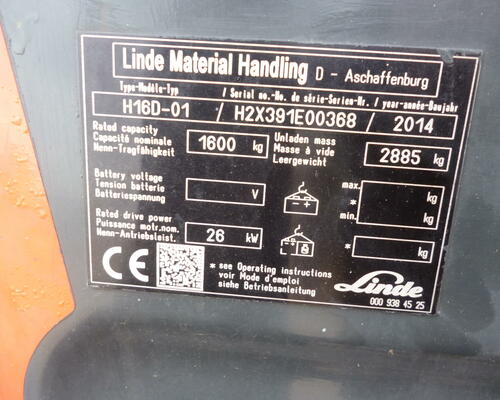 VZV LINDE H16D-01