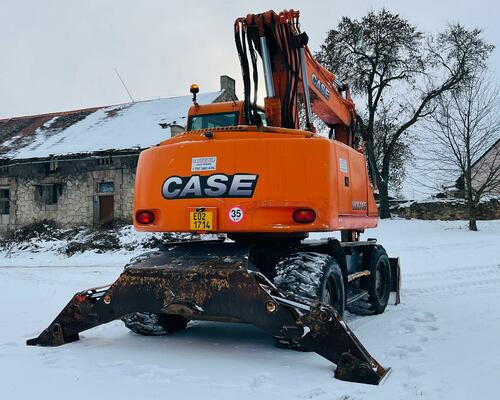 Kolové rypadlo CASE WX145 (Možnost leasingu)