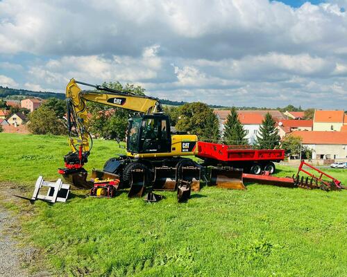 Kolové rypadlo Caterpillar M315D (Možnost leasingu)