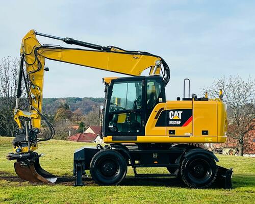Kolové rypadlo Caterpillar M316F (Možnost leasingu)