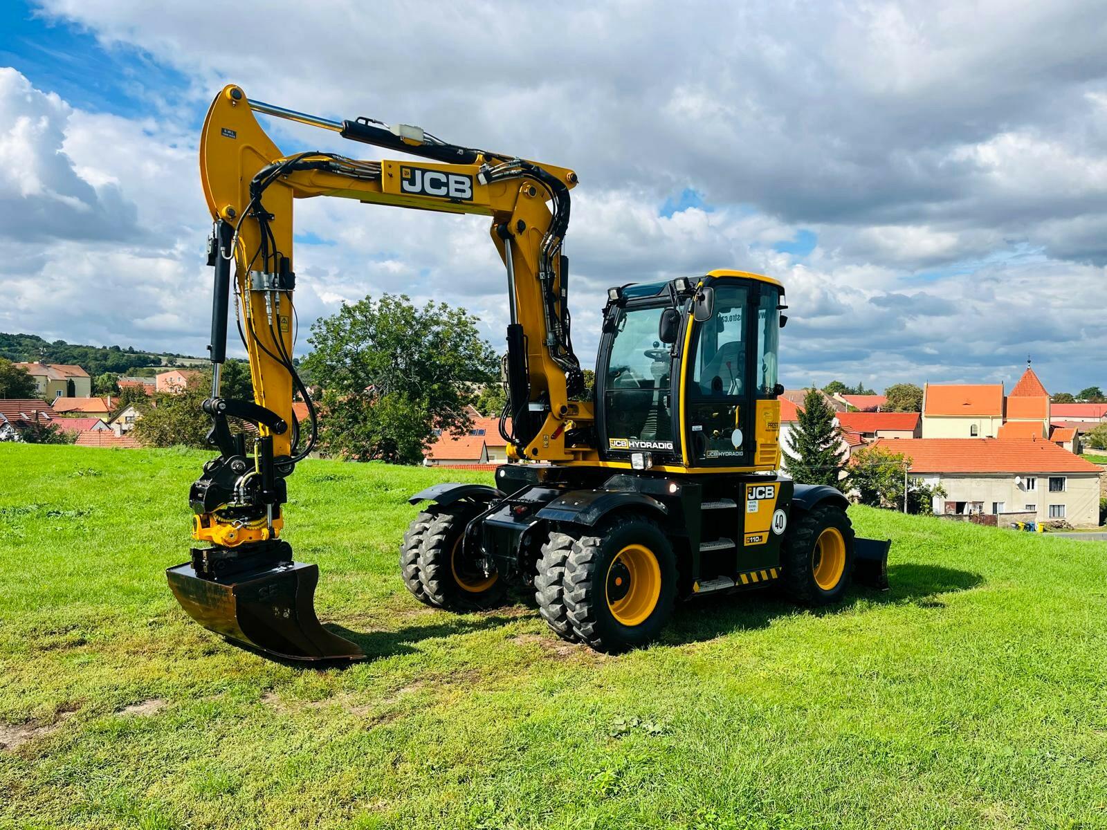 Kolové rypadlo JCB 110W Hydradig (Možnost leasingu)