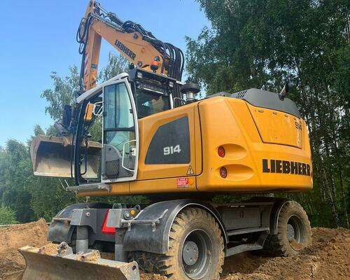 Kolové rypadlo LIEBHERR 914 bagr LIEBHERR A914   -  Zprostředkujeme výhodný úvěr 