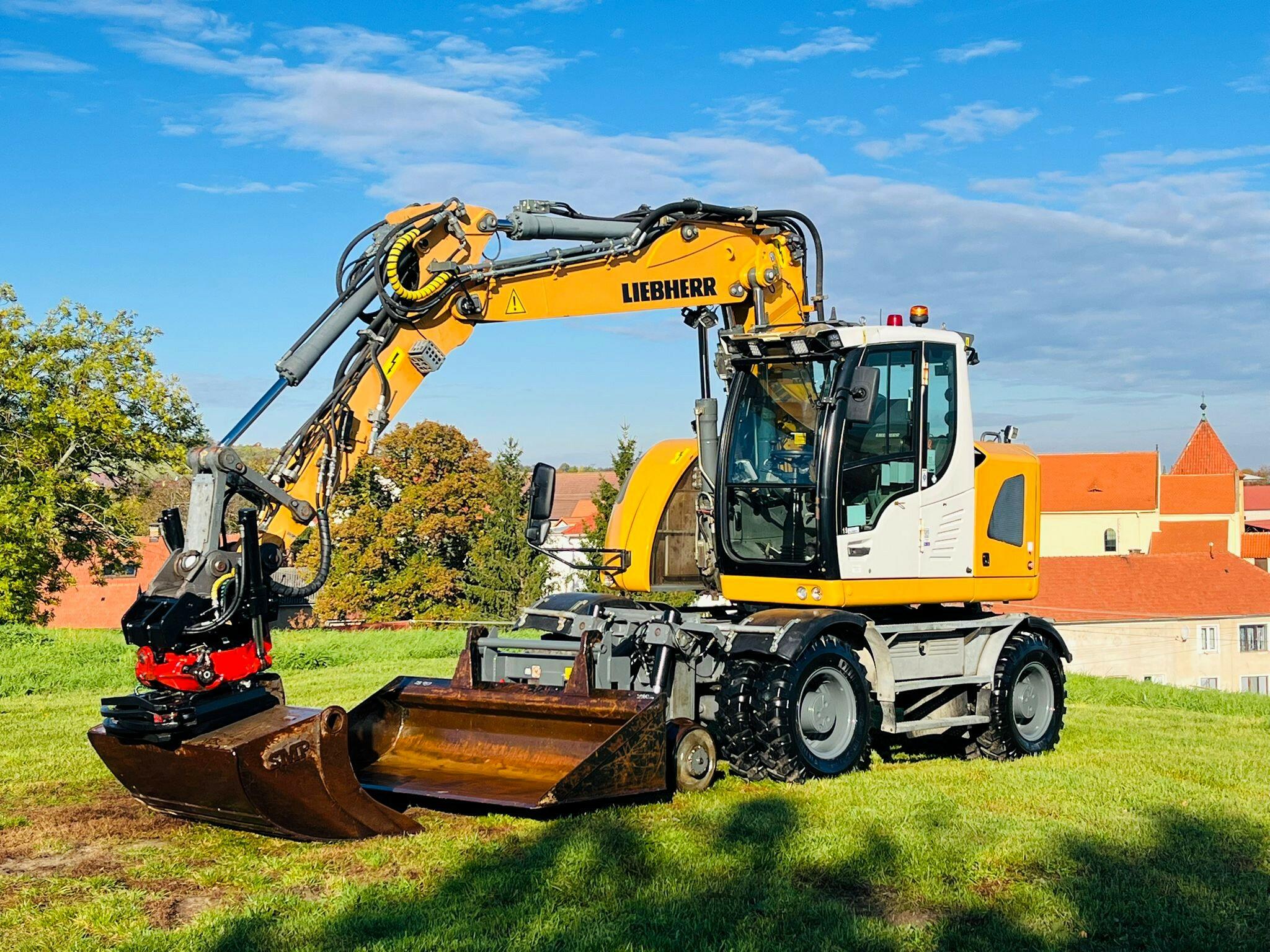 Kolové rypadlo Liebherr A914 Compact Rail (Možnost leasingu)