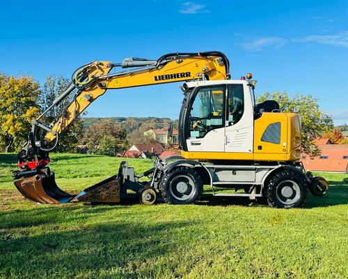 Kolové rypadlo Liebherr A914 Compact Rail (Možnost leasingu)
