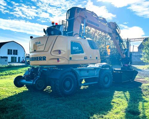 Kolové rypadlo Liebherr A914 Compact Rail (Možnost leasingu)