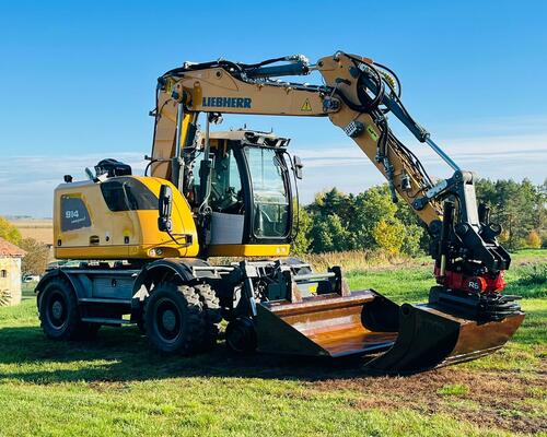 Kolové rypadlo Liebherr A914 Compact Rail (Možnost leasingu)