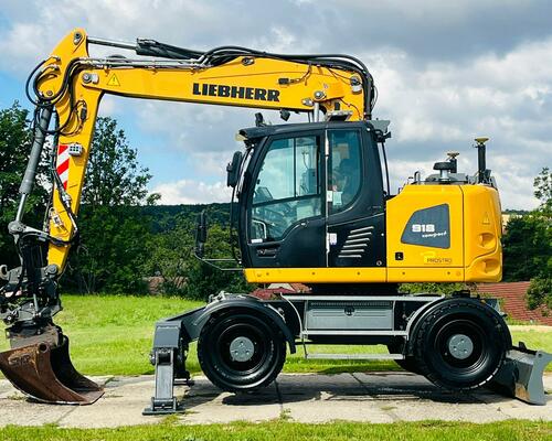 Kolové rypadlo Liebherr A918 (Možnost leasingu)