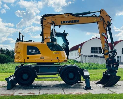 Kolové rypadlo Liebherr A918 (Možnost leasingu)