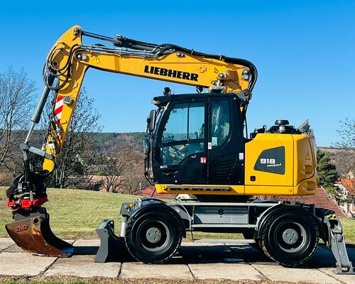 Kolové rypadlo Liebherr A918 (Možnost leasingu)
