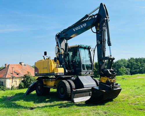Kolové rypadlo Volvo EW160C (Možnost leasingu)