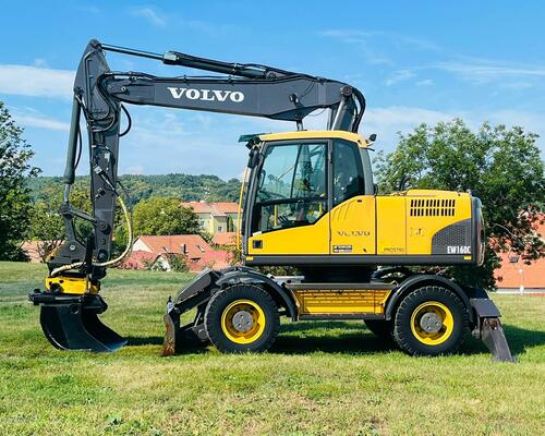 Kolové rypadlo Volvo EW160C (Možnost leasingu)
