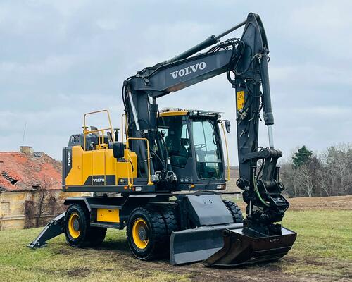 Kolové rypadlo Volvo EW160E (Možnost leasingu)