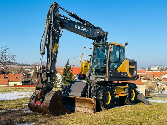 Kolové rypadlo Volvo EW160E (Možnost leasingu)