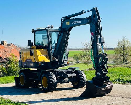 Kolové rypadlo Volvo EW60E (Možnost leasingu)