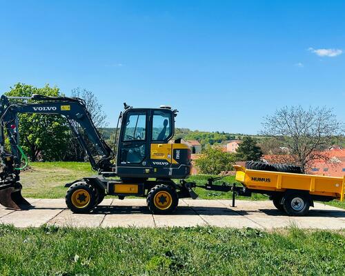 Kolové rypadlo Volvo EW60E (Možnost leasingu)