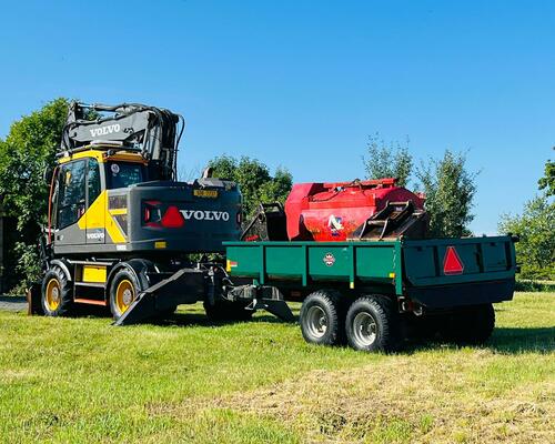Kolové rypadlo Volvo EWR150E (Možnost leasingu) 