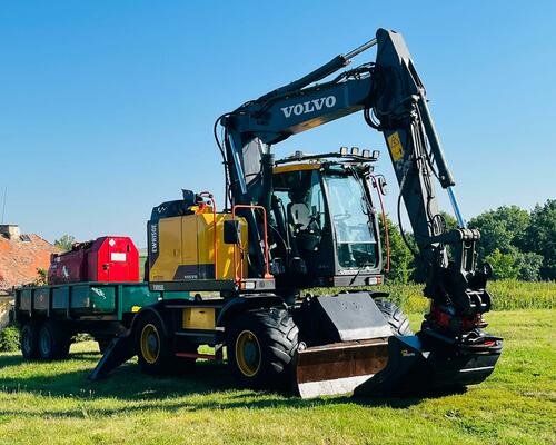 Kolové rypadlo Volvo EWR150E (Možnost leasingu) 