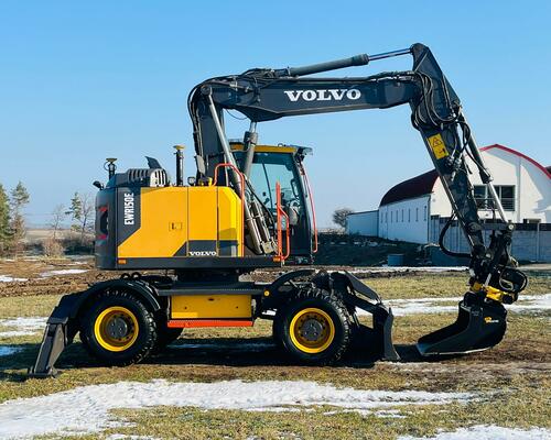 Kolové rypadlo Volvo EWR150E (Možnost leasingu)
