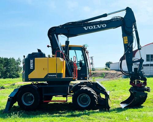 Kolové rypadlo Volvo EWR170E (Možnost leasingu)