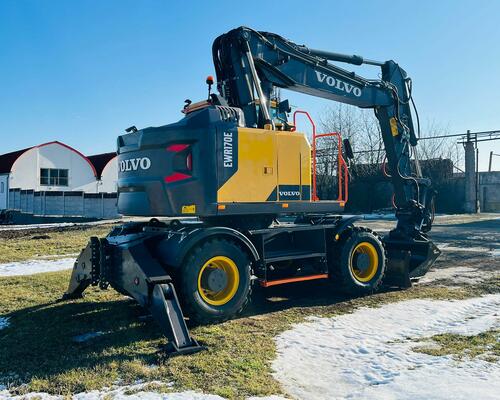 Kolové rypadlo Volvo EWR170E (Možnost leasingu)