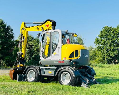 Kolové rypadlo Wacker Neuson EW100 (Možnost leasingu)