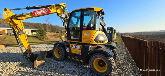 Kolový bagr JCB Hydradig 110W, r.v. 2018, 4616 motohodin
