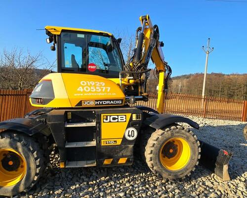 Kolový bagr JCB Hydradig 110W, r.v. 2018, 4616 motohodin