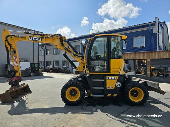 Kolový bagr JCB JS 110W Hydradig, r.v. 2016, 3869 mth