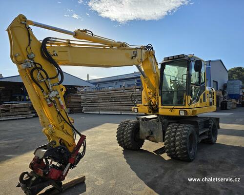 Kolový bagr Komatsu PW 160, ROTOTILT