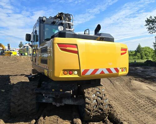 Kolový bagr SANY SY 155W, r.v. 2020, 979 motohodin