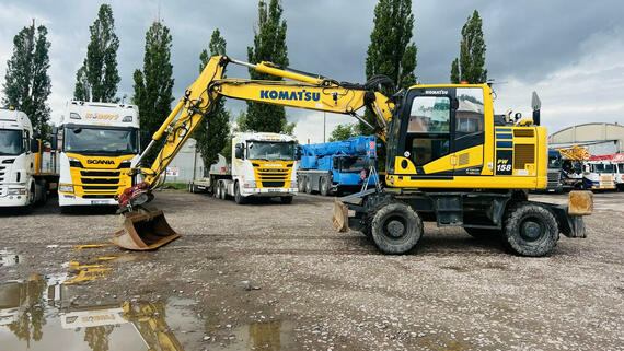 Komatsu PW 158 - 18 tun