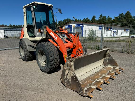 Kolový nakladač Atlas 65 hyd.lopata + vidle
