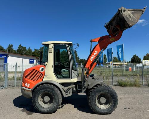 Kolový nakladač Atlas 65 hyd.lopata + vidle