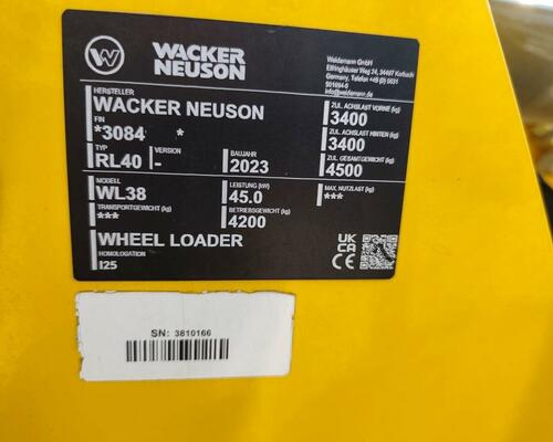 Wacker Neuson WL 38