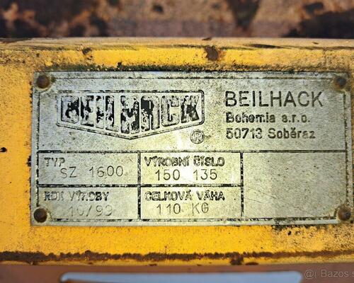 Beilhack čelní otočné zametací koště..