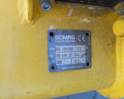 Vibrační deska Bomag BPR 100/80D