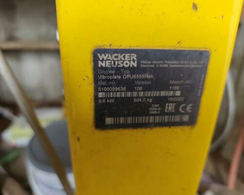 Vibrační deska Wacker Neuson DPU 6555 Hech