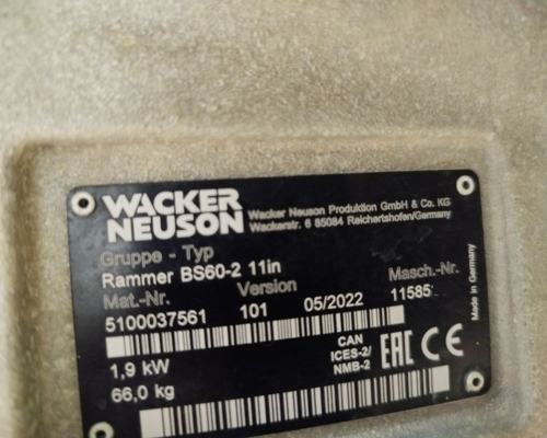 Wacker Neuson BS 60-2