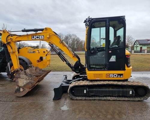 2x JCB 50Z 1100-1700mth, TOP stav, zajímavá výbava